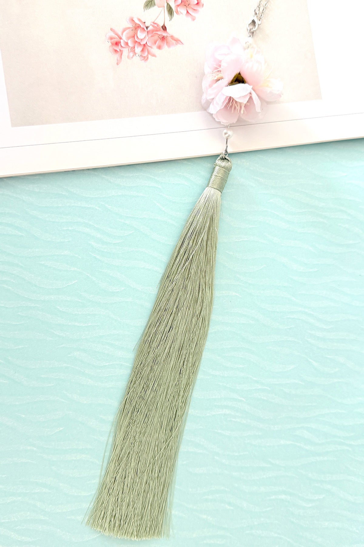 Accessoire de taille - Pompon avec fleur - HanWen Shop