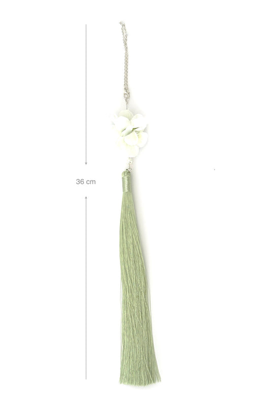 Accessoire de taille - Pompon avec fleur - HanWen Shop