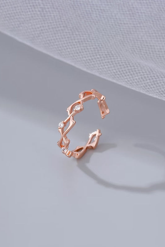 Bague - Couleur Or Rose - HanWen Shop