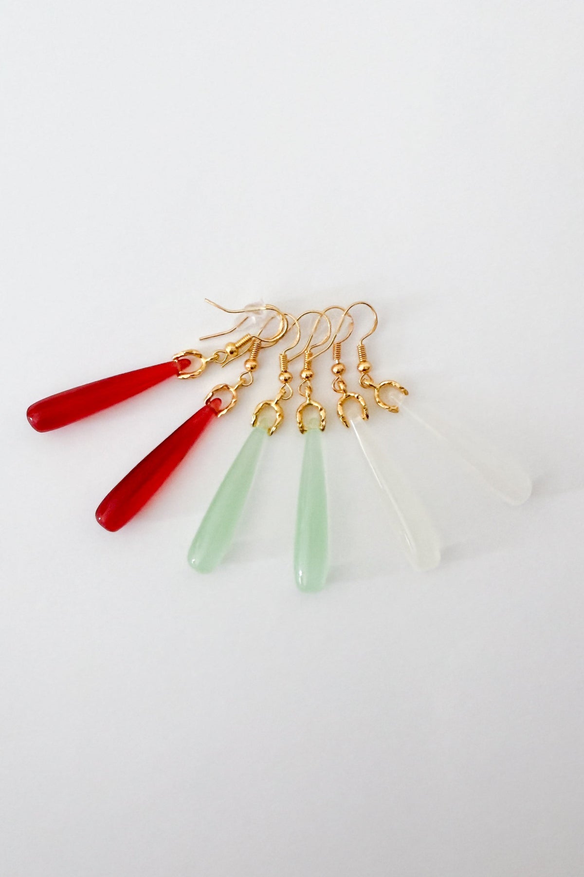 Boucles d’oreilles - En gouttes de résine - HanWen Shop