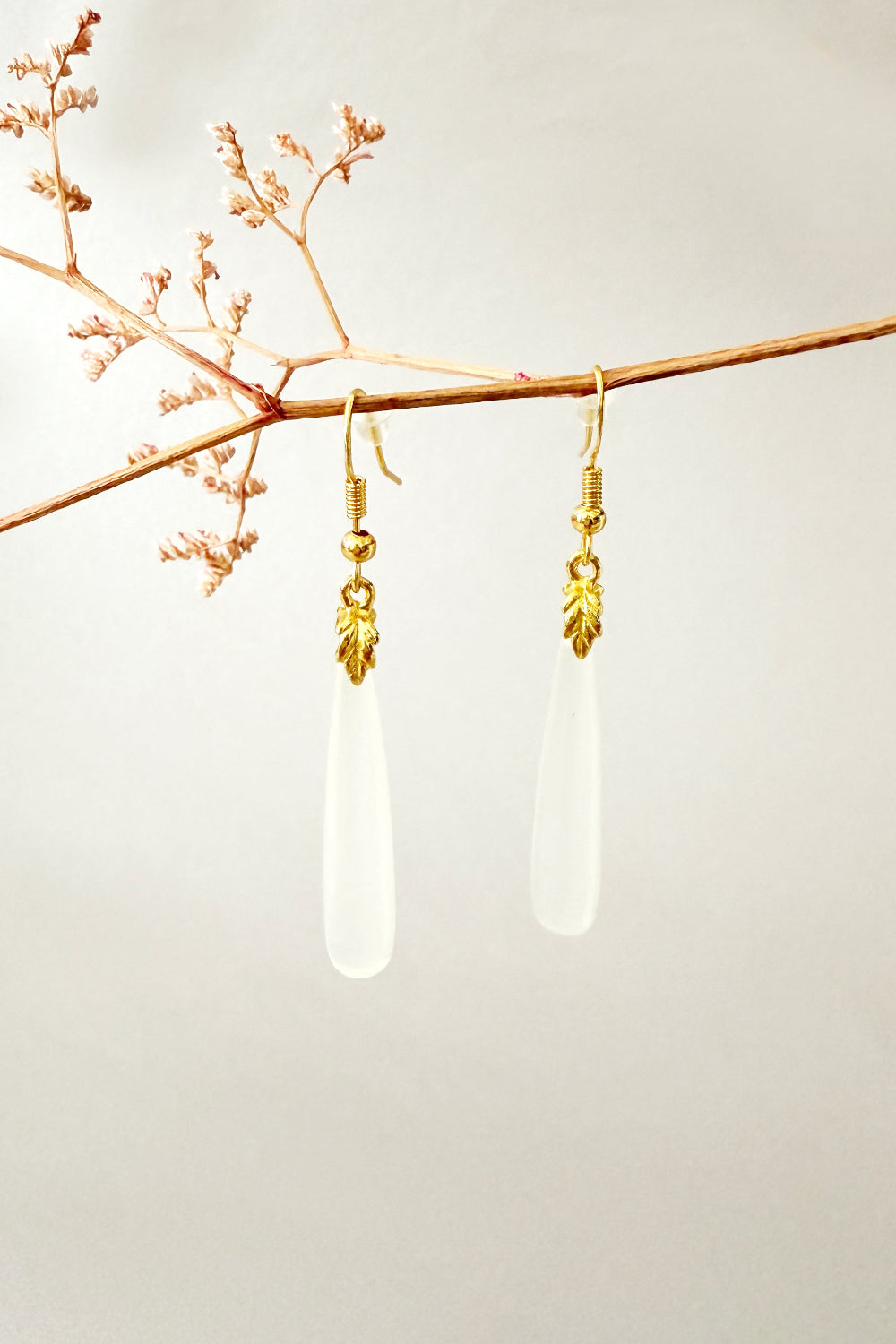 Boucles d’oreilles - En gouttes de résine - HanWen Shop