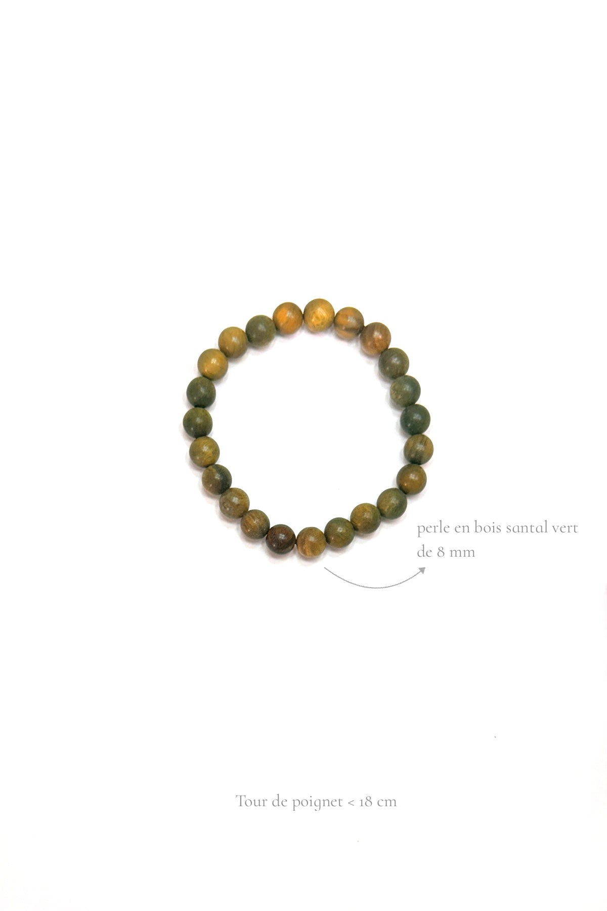 Bracelet en Bois Santal naturelles