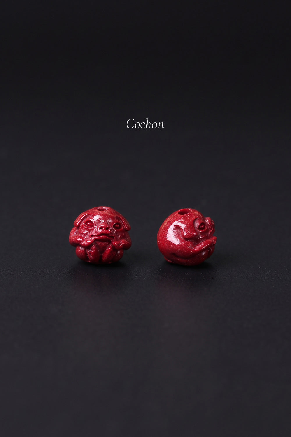 Bracelet cordon rouge - 12 signes du zodiaque - Cochon - HanWen Shop