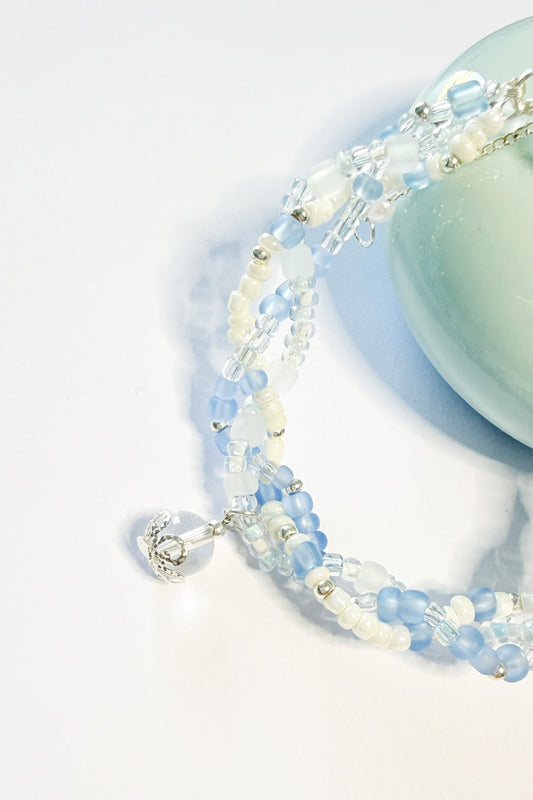 Bracelet fait main multicolore – Nuances Morandi - HanWn Shop
