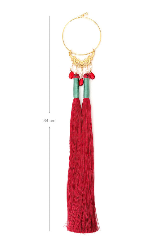 Cercle à cheveux - Papillon avec longues franges - HanWen Shop