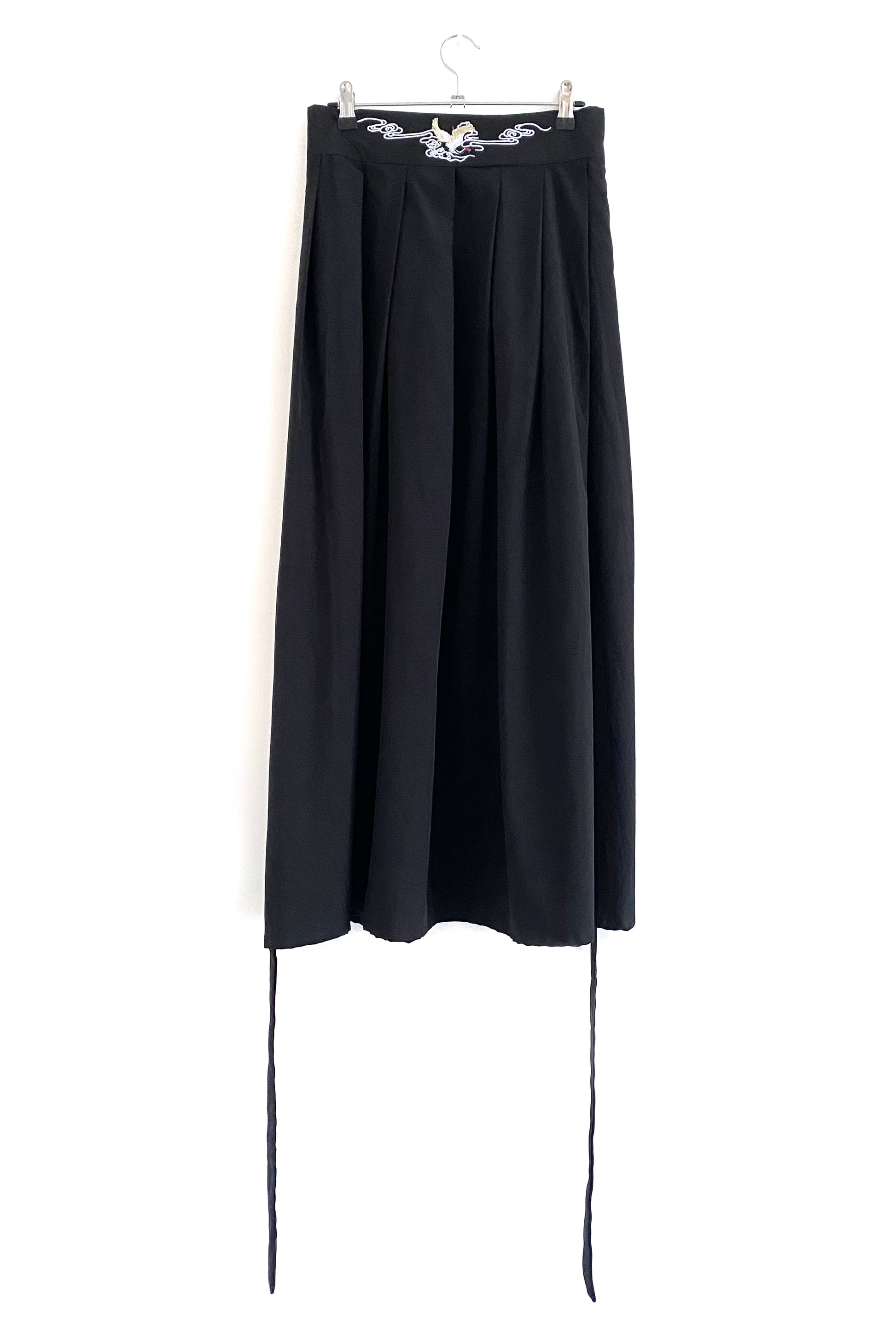 Ensemble Hanfu de la dynastie WeiJin 魏晋- Chevalier Chinois grue - HanWen Shop