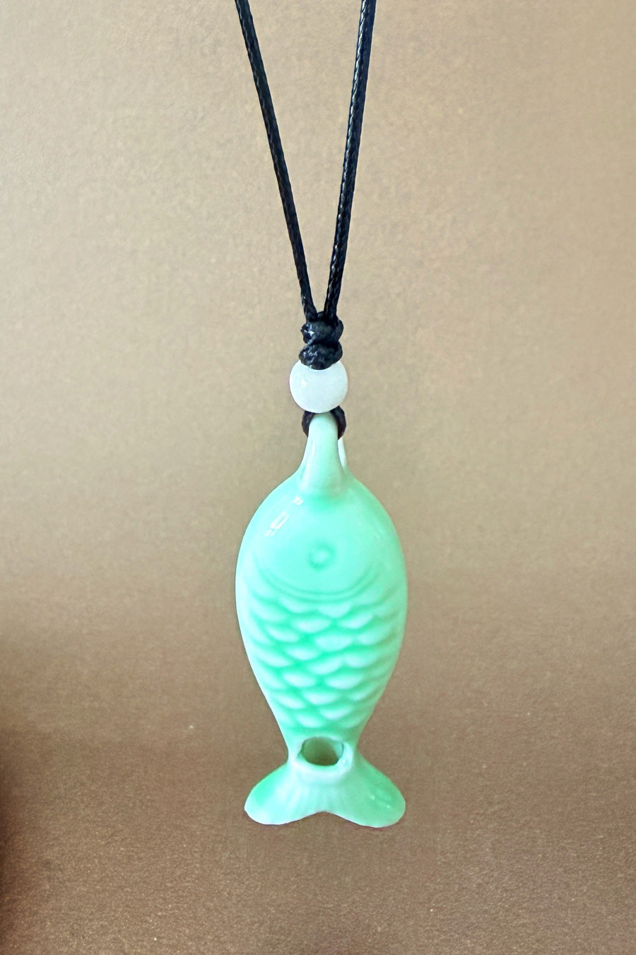 Collier en Céramique - Sifflet en forme de poisson - HanWen Shop