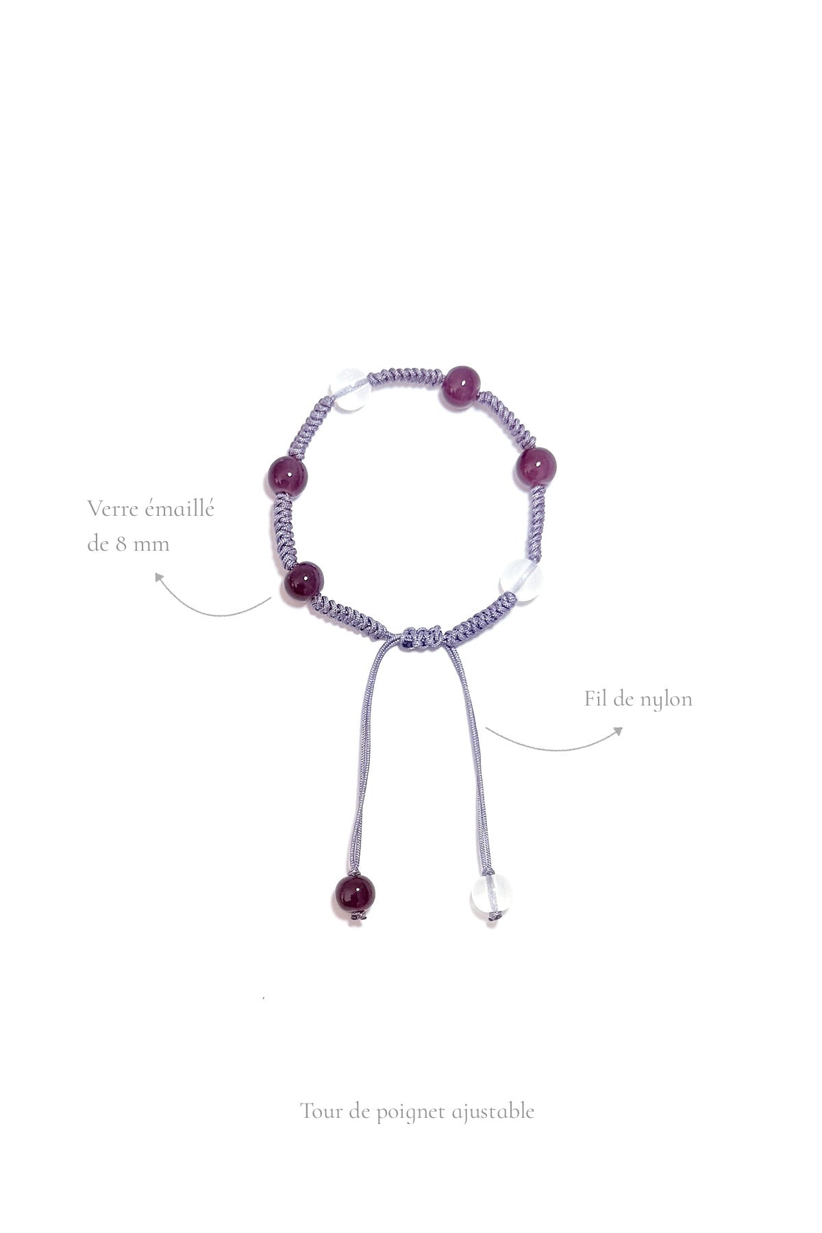 Cordelette personnalisé - Votre couleur de la chance - HanWen Shop