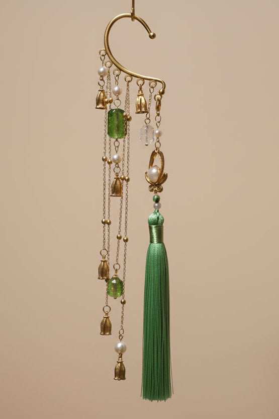 Crochet d’oreille à pampilles - HanWen Shop