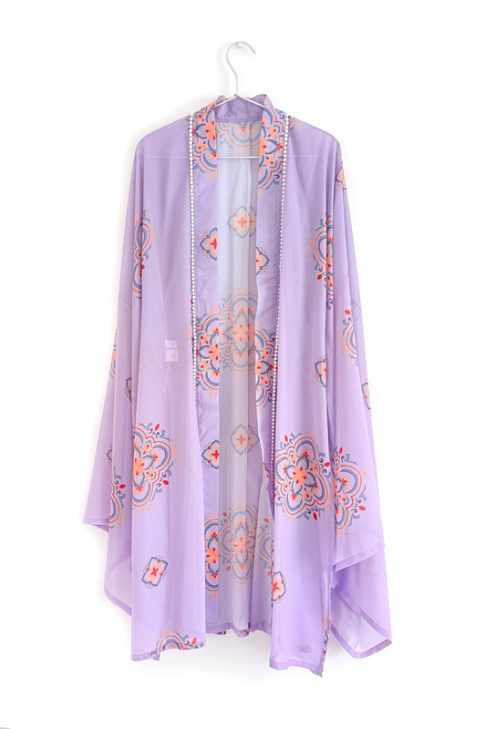 Ensemble Hanfu de la dynastie Tang 唐 - Robe "HeZi Qun" fleurs - HnWen Shop