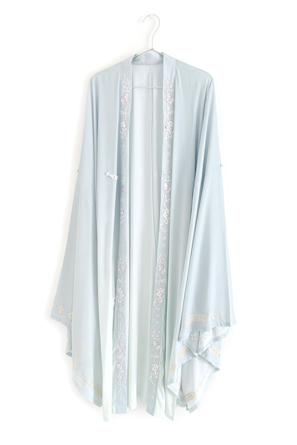 Ensemble Hanfu de la dynastie Tang 唐 - Robe "HeZi Qun" lotus - HanWen Shop