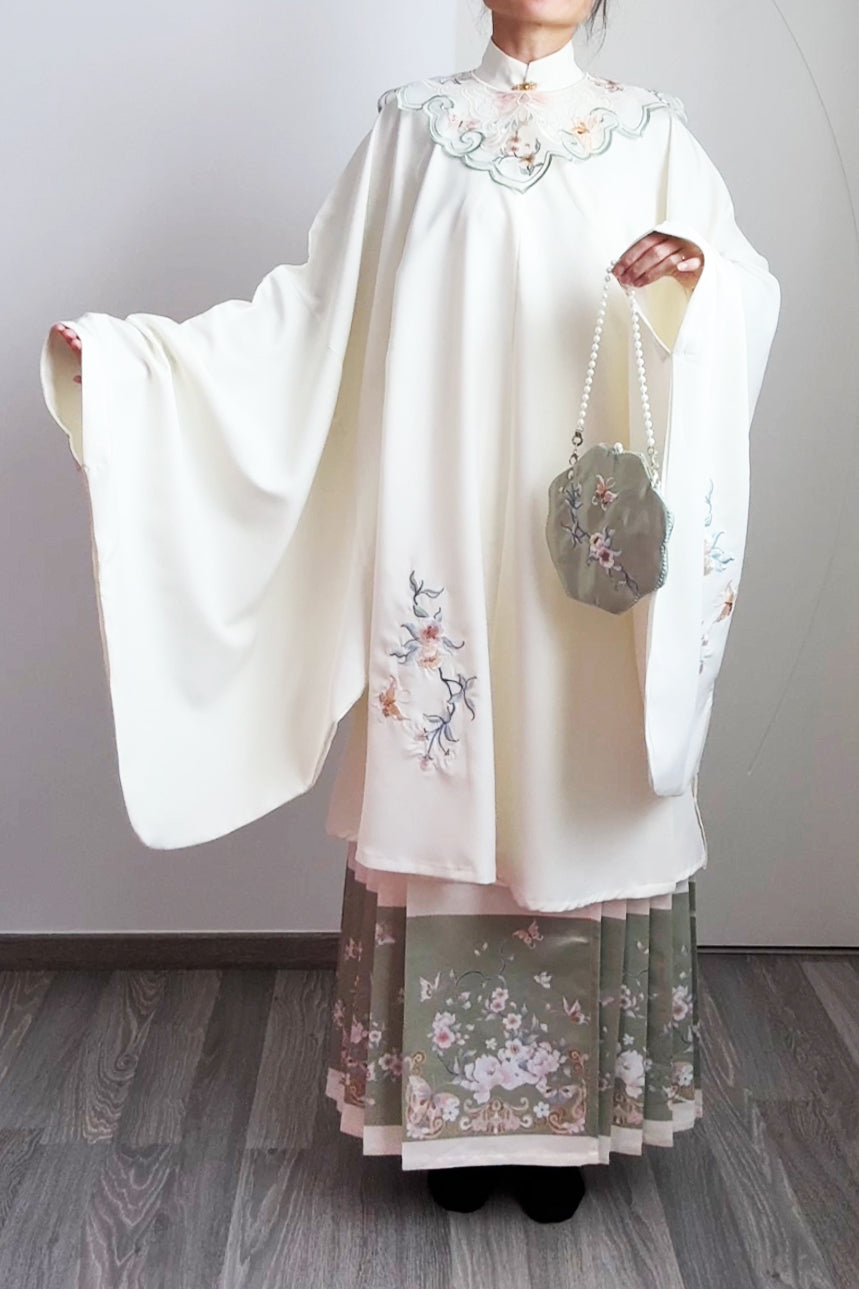 Ensemble Hanfu de la dynastie Ming 明 - "Fuyao" - HanWen Shop
