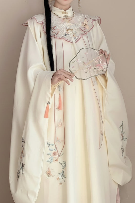 Ensemble Hanfu de la dynastie Ming 明 - "Fuyao" - HanWen Shop