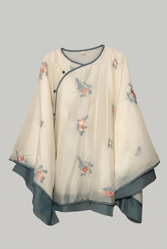 Ensemble Hanfu moderne - Style Neo-Chinese - HanWen Shop