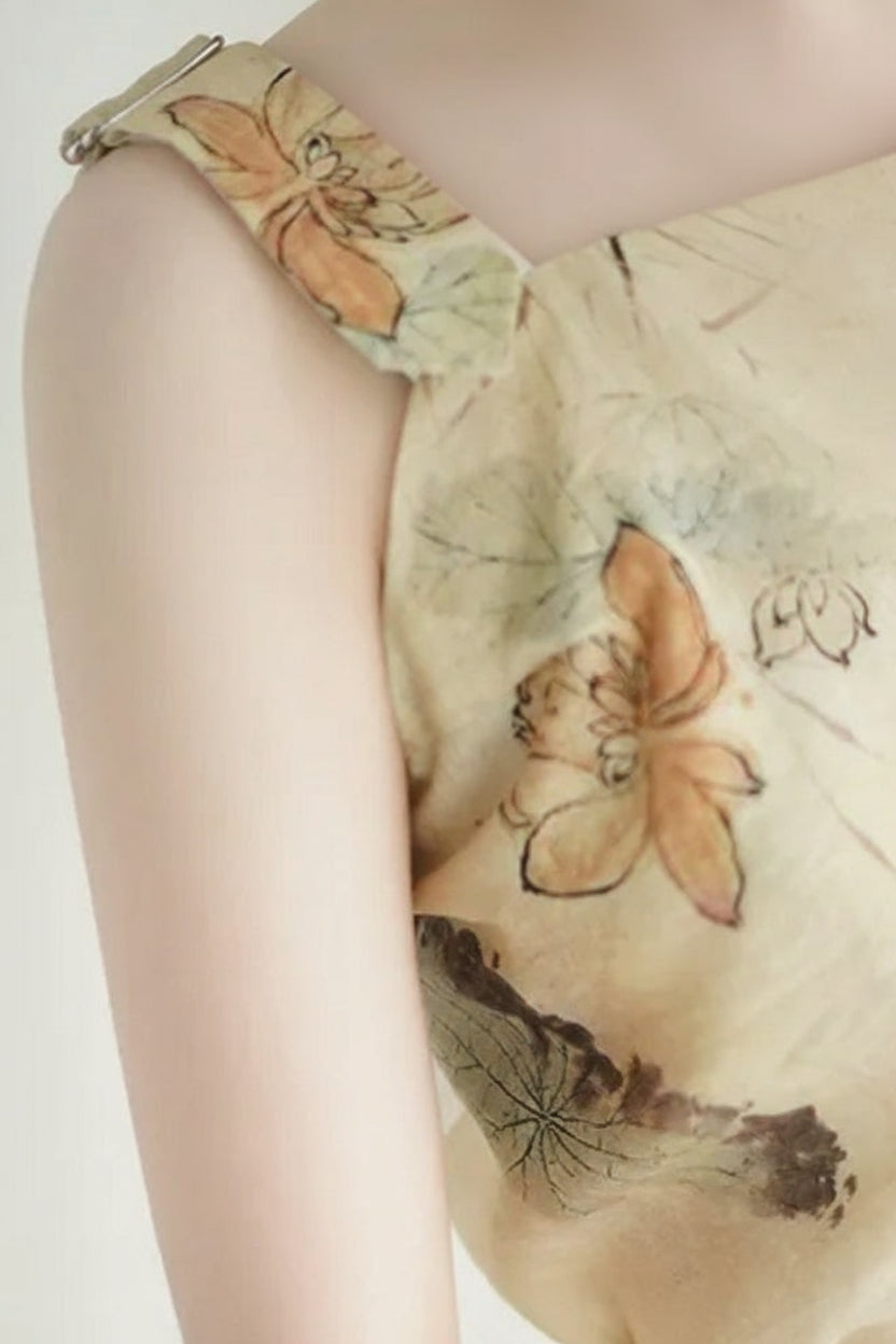 Ensemble Hanfu moderne inspiré du style Song - HanWen Shop