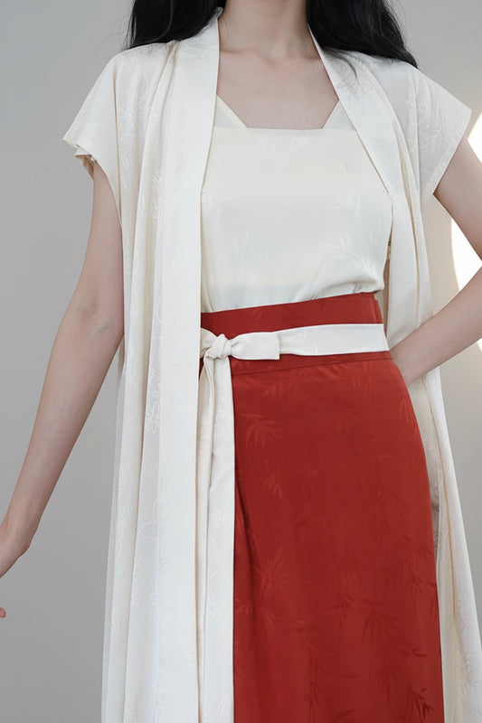 Gilet long – Inspiration Dynastie Song - HanWen Shop