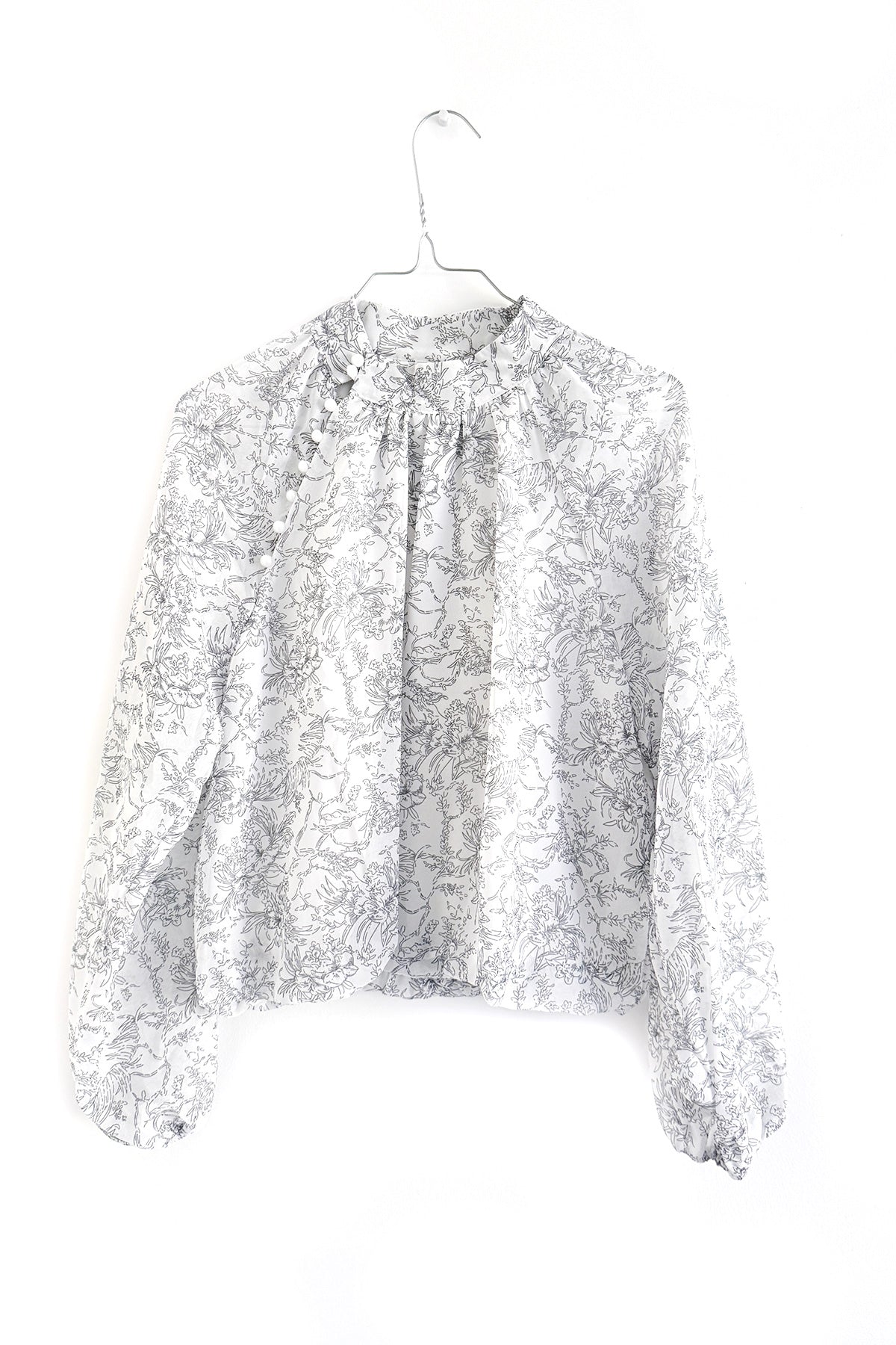 Hanfu moderne - Blouse chinoise en mousseline -HanWen Shop