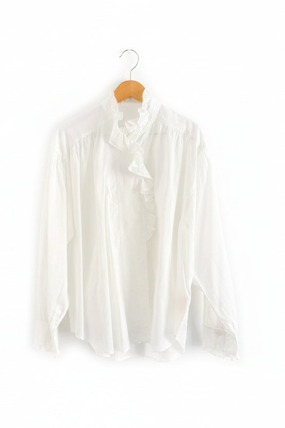 Hanfu moderne - Chemisier Romantique à Volants - HanWen Shop