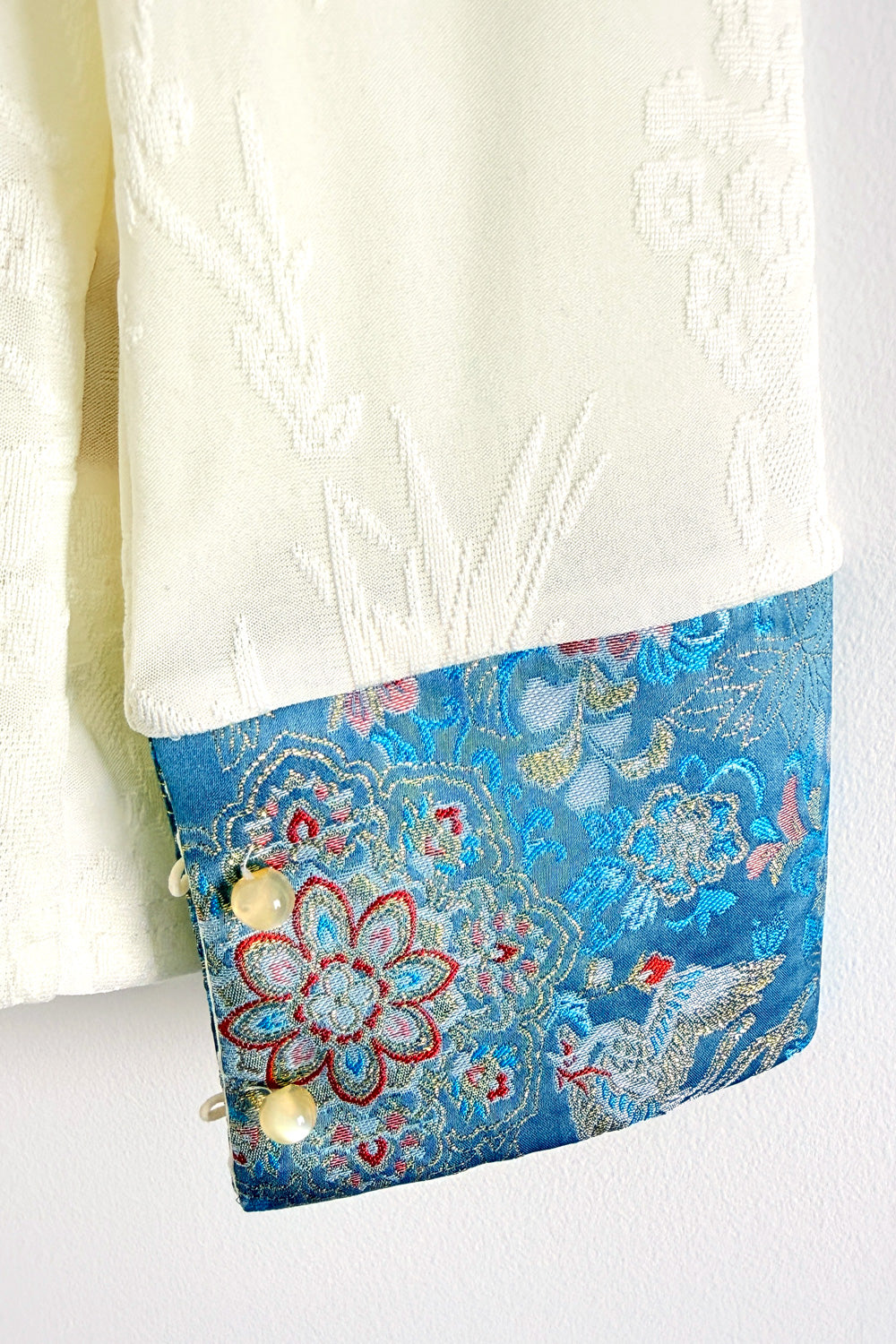 Hanfu moderne - Chemisier en jacquard - HanWen Shop