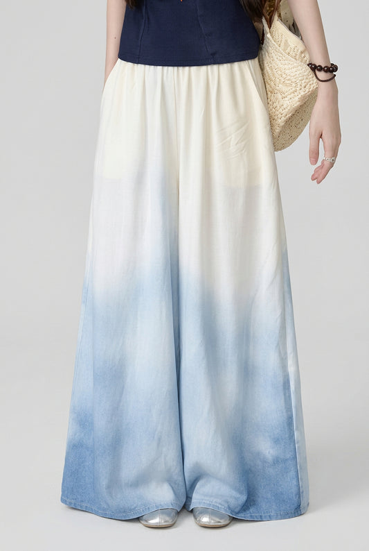Jupe-culotte ample en coton-rayonne – Légèreté et fraîcheur - HanWen Shop