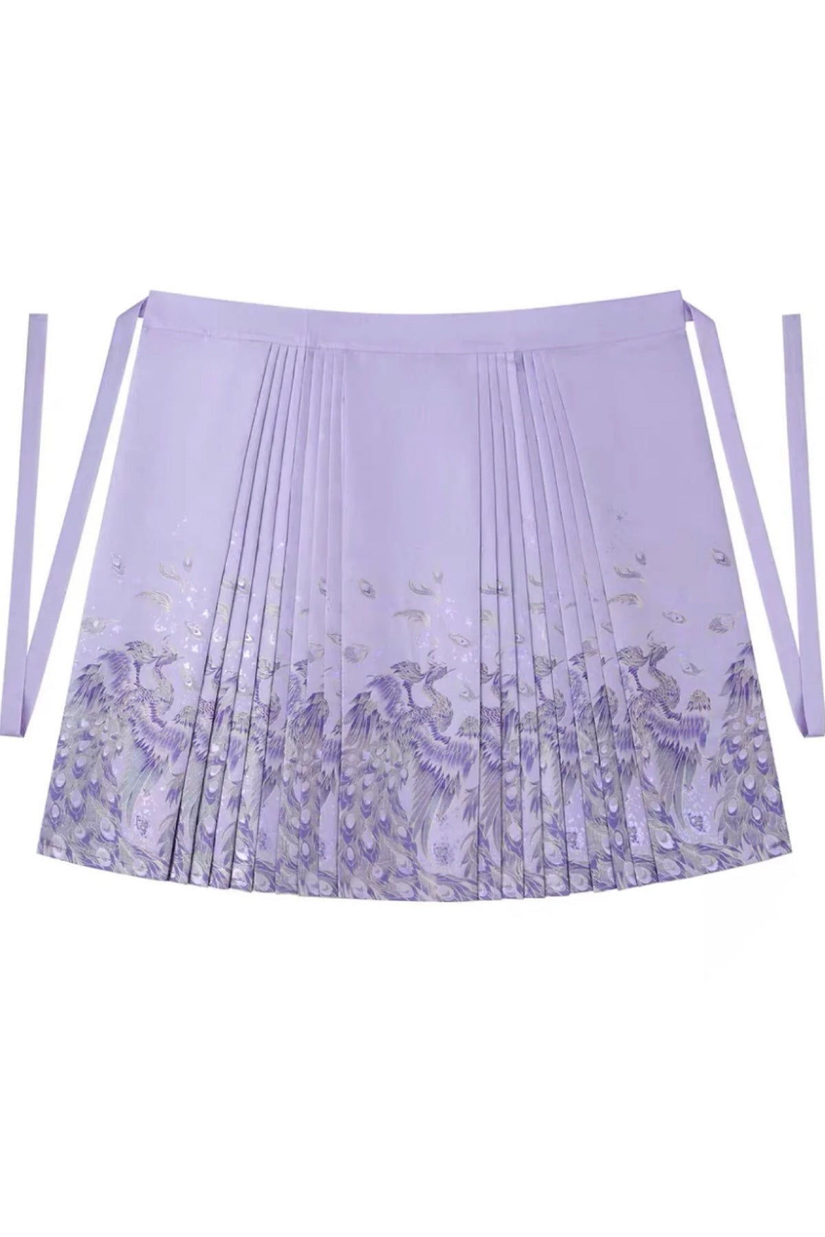 Jupe Hanfu "MaMian Qun" de la dynastie Ming 明 - Phénix - HanWen Shop