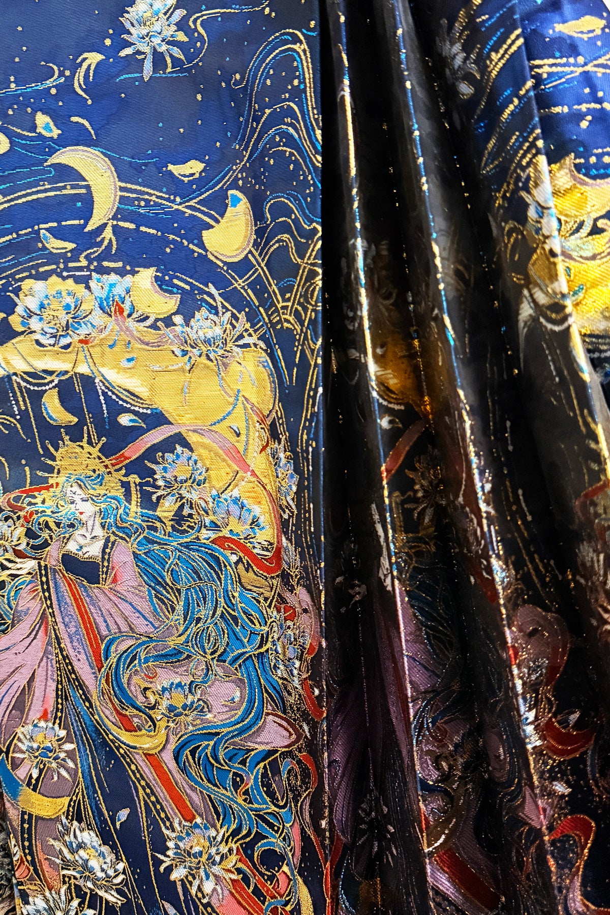 Mamian Qun du Hanfu de la dynastie Ming - Jupe "Luna" - HanWen Shop