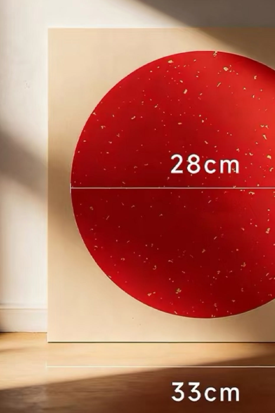 Papier Xuan raffiné avec cartonné épaissi - Grand et Rouge - HanWen Shop