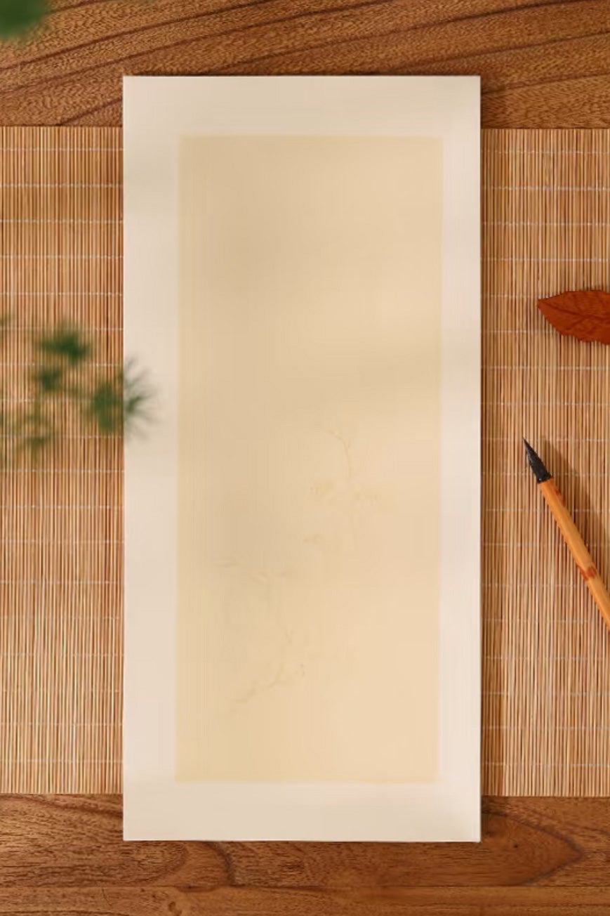 Papier de calligraphie décoré – Xuan (semi-cuit) - HanWen Shop