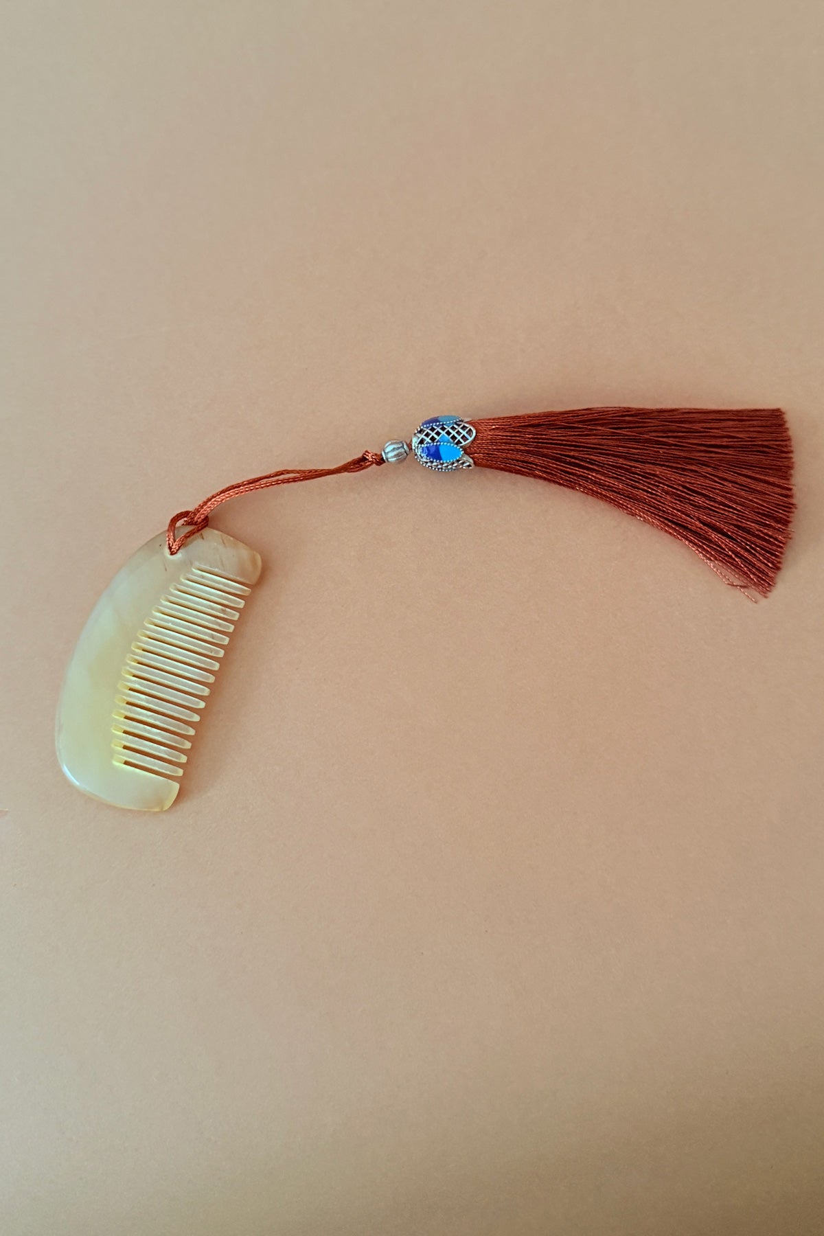 Peigne Mini en Corne Naturelle - HanWen Shop