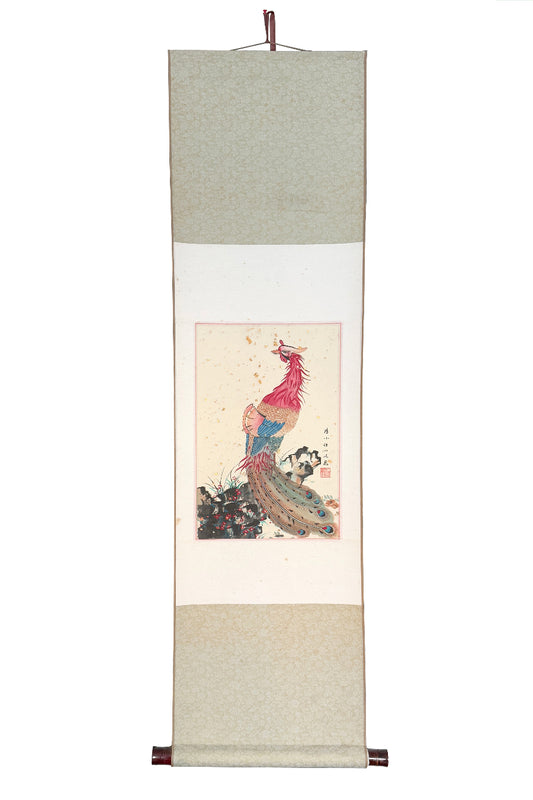 Peinture chinoise en style Xieyi - Phénix - HanWen Shop