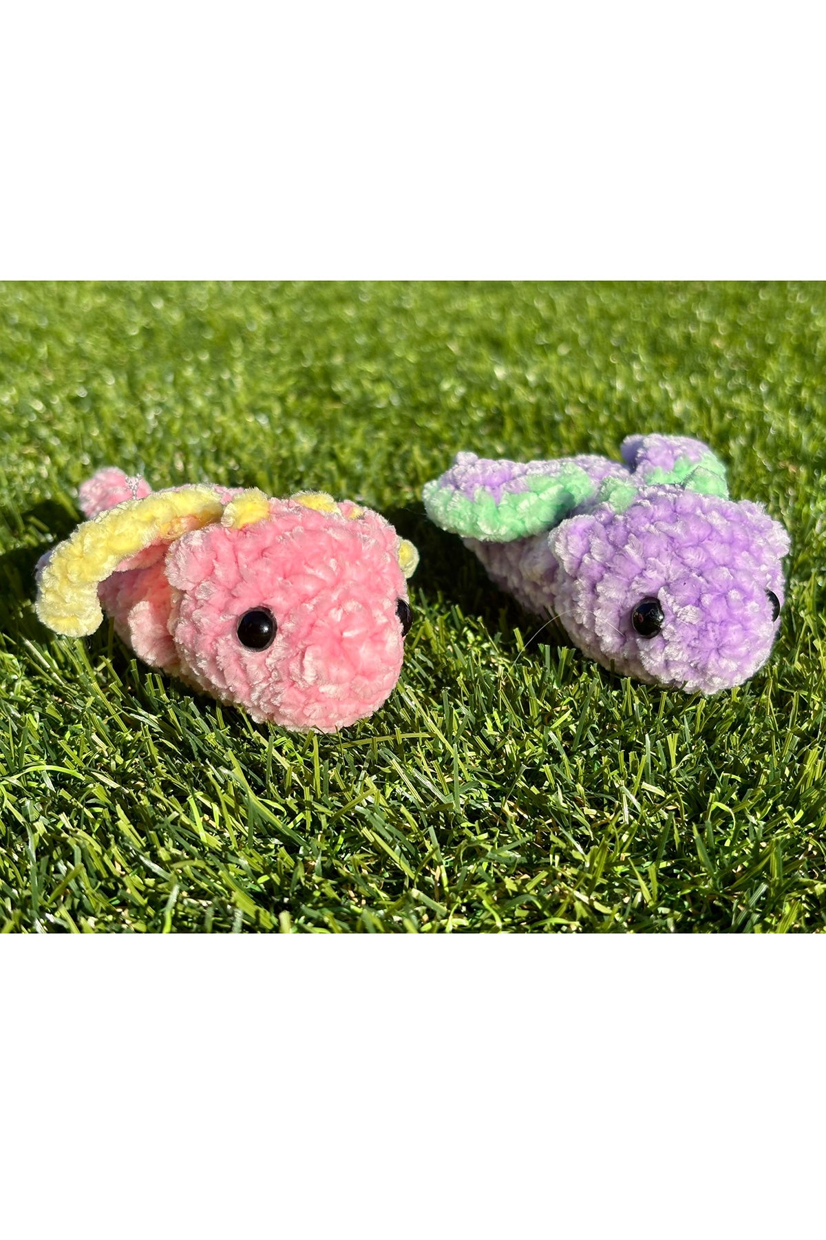 Peluche crochet fait à la main - Mini dragon - HanWen Shop