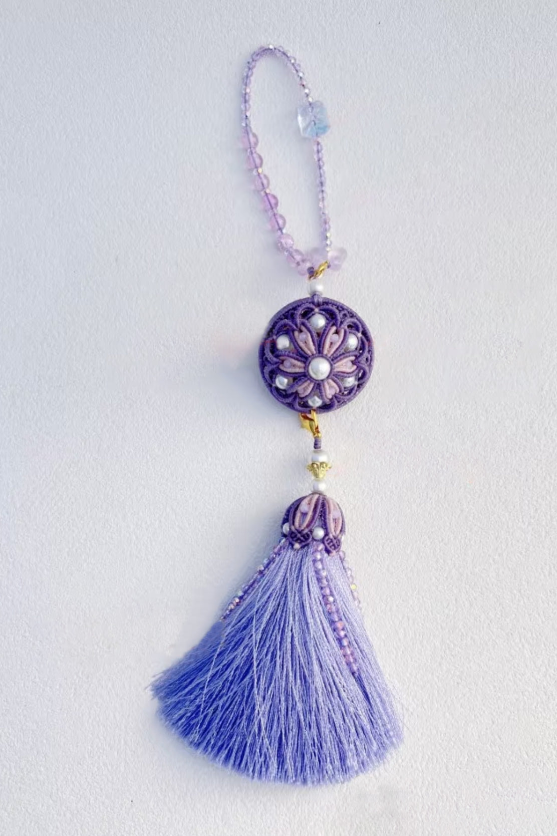 Pendentif parfumé à pampilles de style chinois traditionnel - HanWen Shop