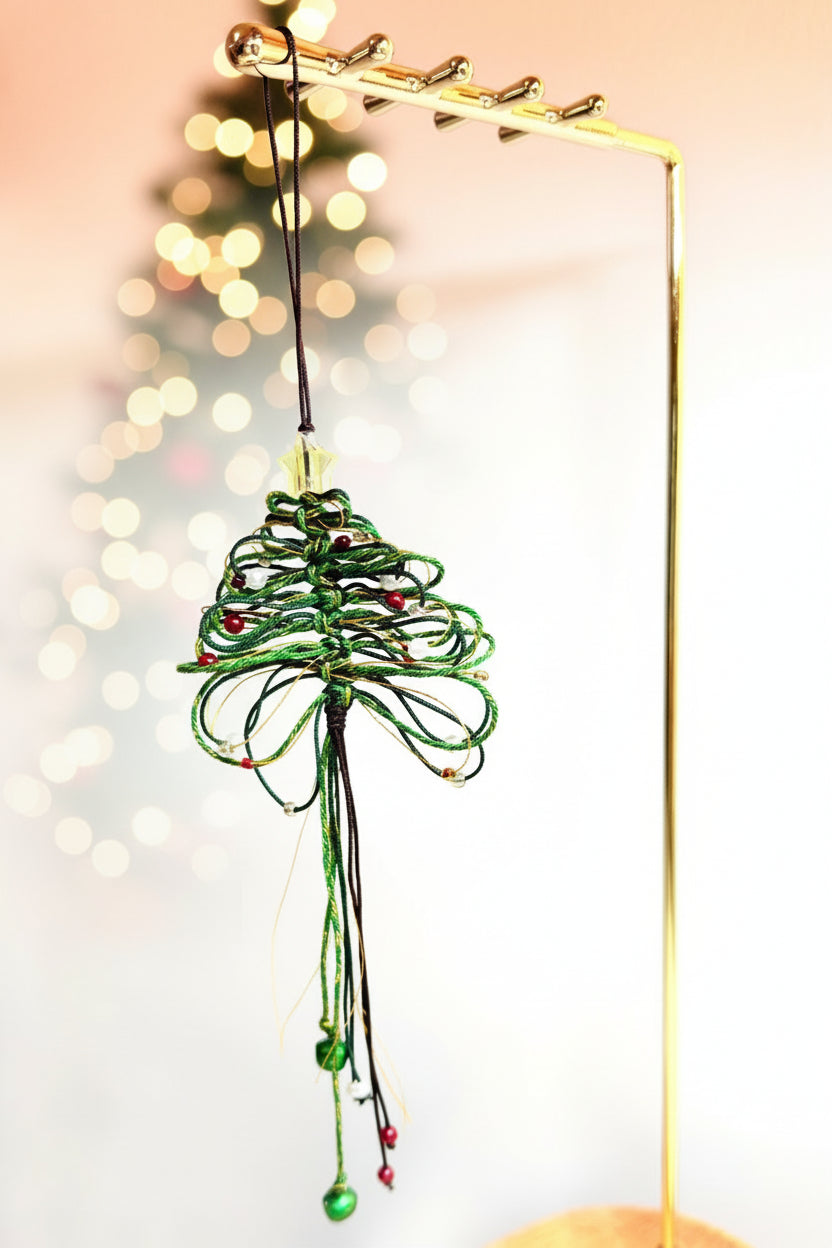 Pendentif de sac fait main – Sapin de Noël - HanWen Shop