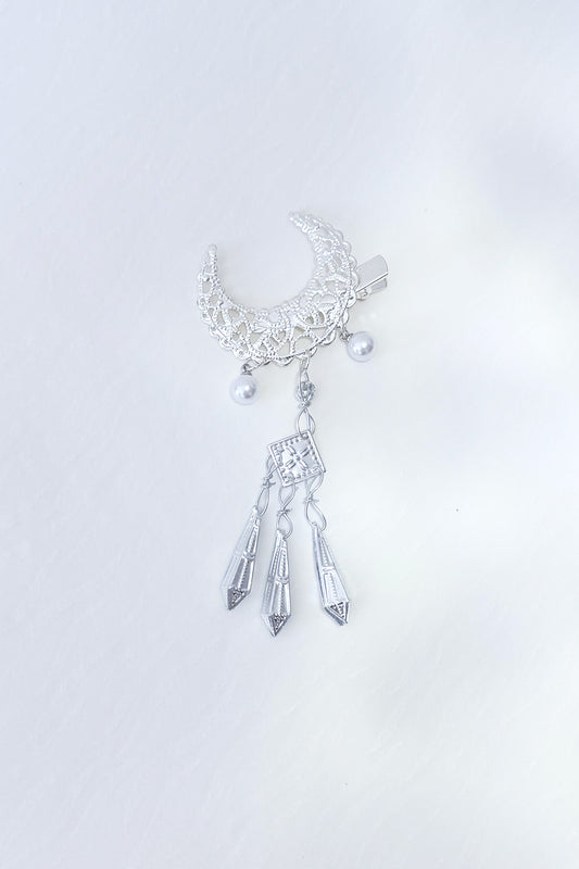 Barrette à cheveux - Clochettes d'ethnie Miao - HanWen Shop
