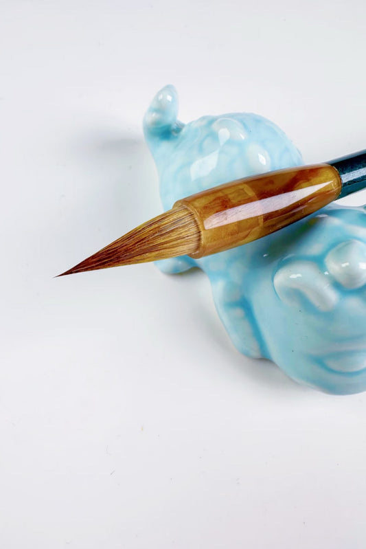 Pinceau de calligraphie petite régularité en poil de martre