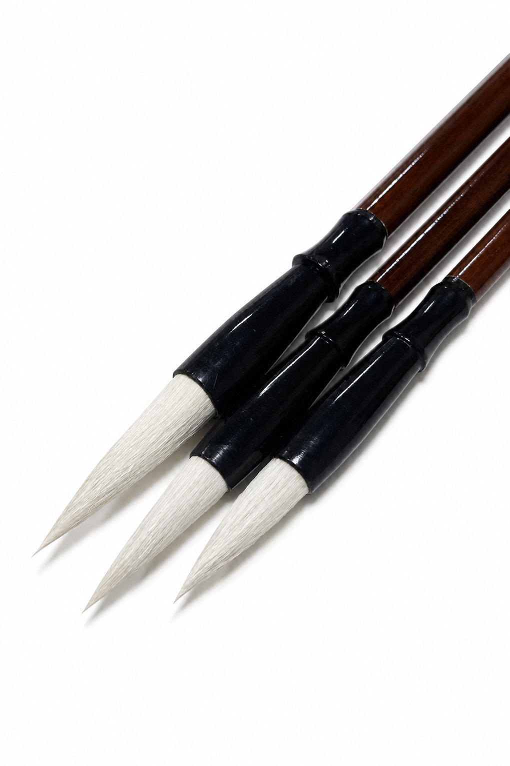 Pinceaux de calligraphie et peinture chinoise en bois - Poils de chèvre - HanWen Shop