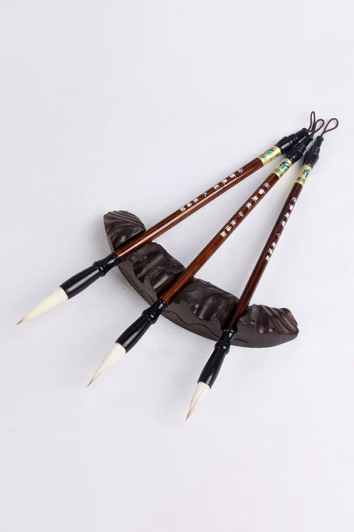 Pinceaux de calligraphie et peinture chinoise en bois - Poils combiné - HanWen Shop