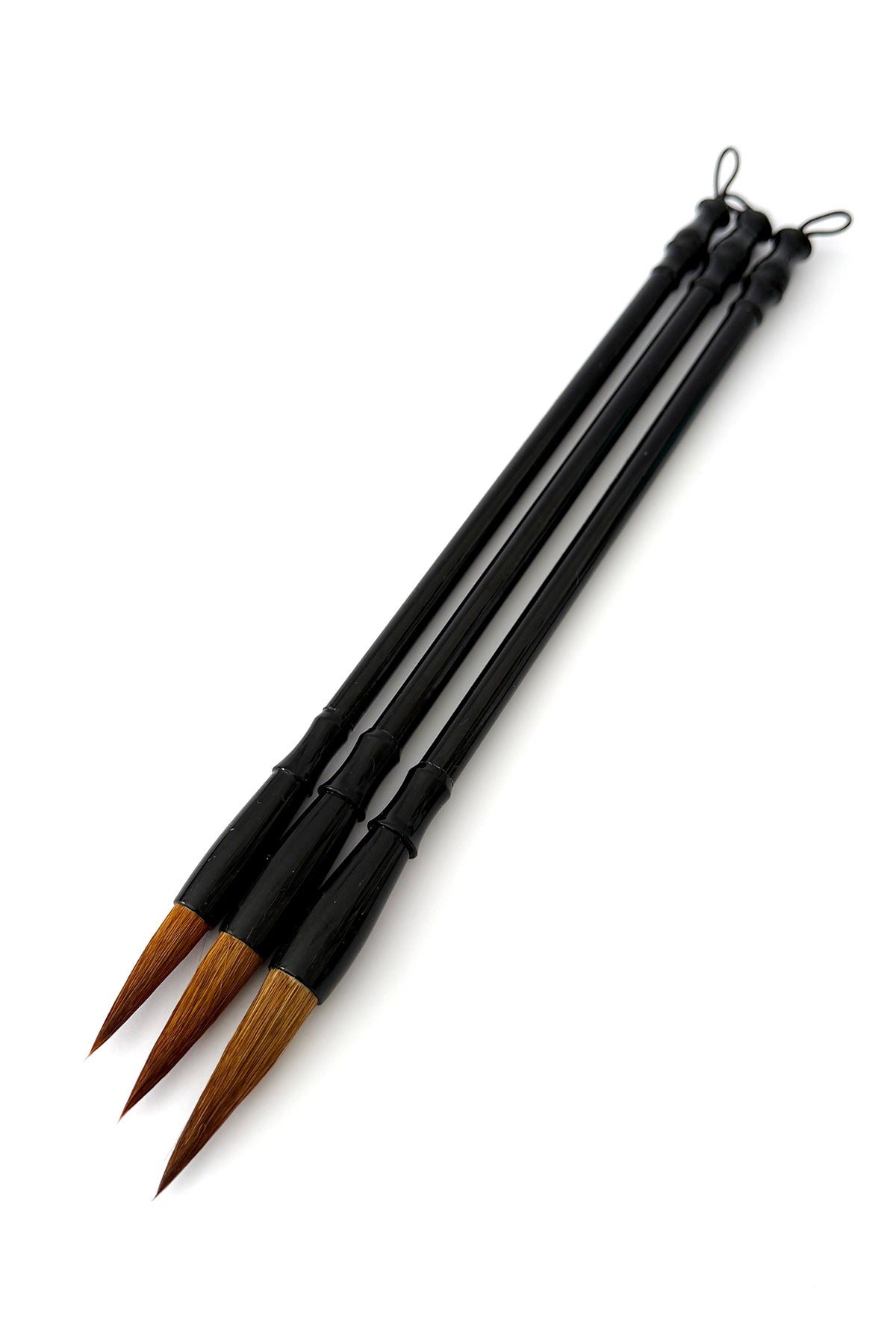 Pinceaux traditionnels chinois en bois - Poils de loup - HanWen Shop