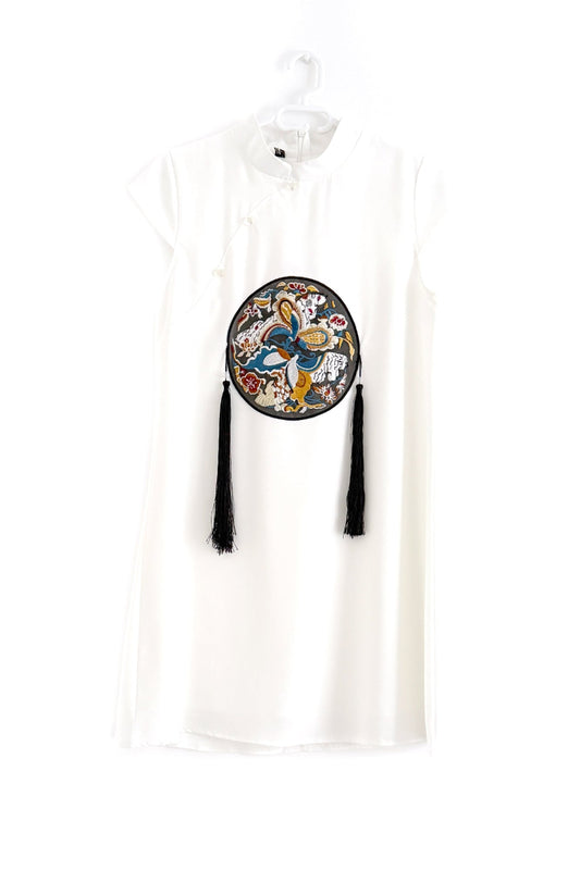 Qipao du hanfu moderne 汉元素 - Broderie Impériale - HanWen Shop