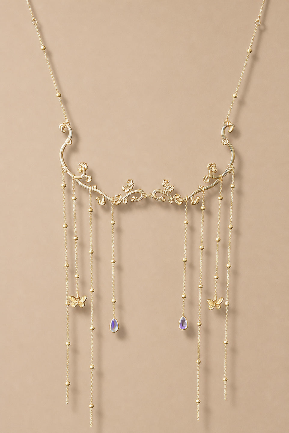 Rideau de Visage – Chaînes dorées - HanWen Shop