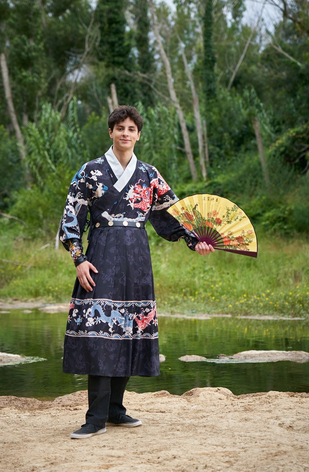 Hanfu de la Dynastie Ming 明 - Robe de guerrier "Feiyu Fu" - HanWen Shop