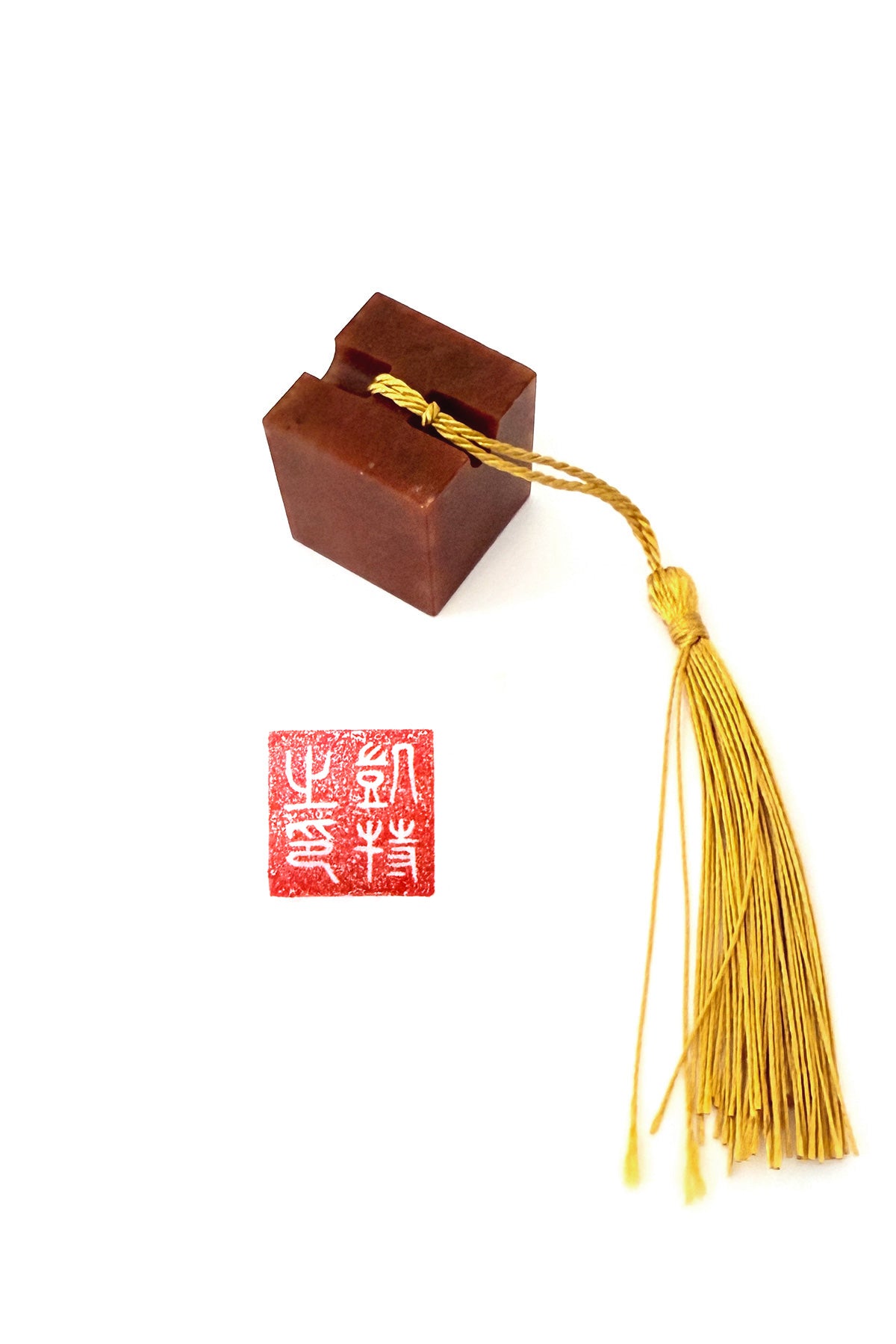 Sceau chinois personnalisé unique - en forme de cadenas - HanWen Shop