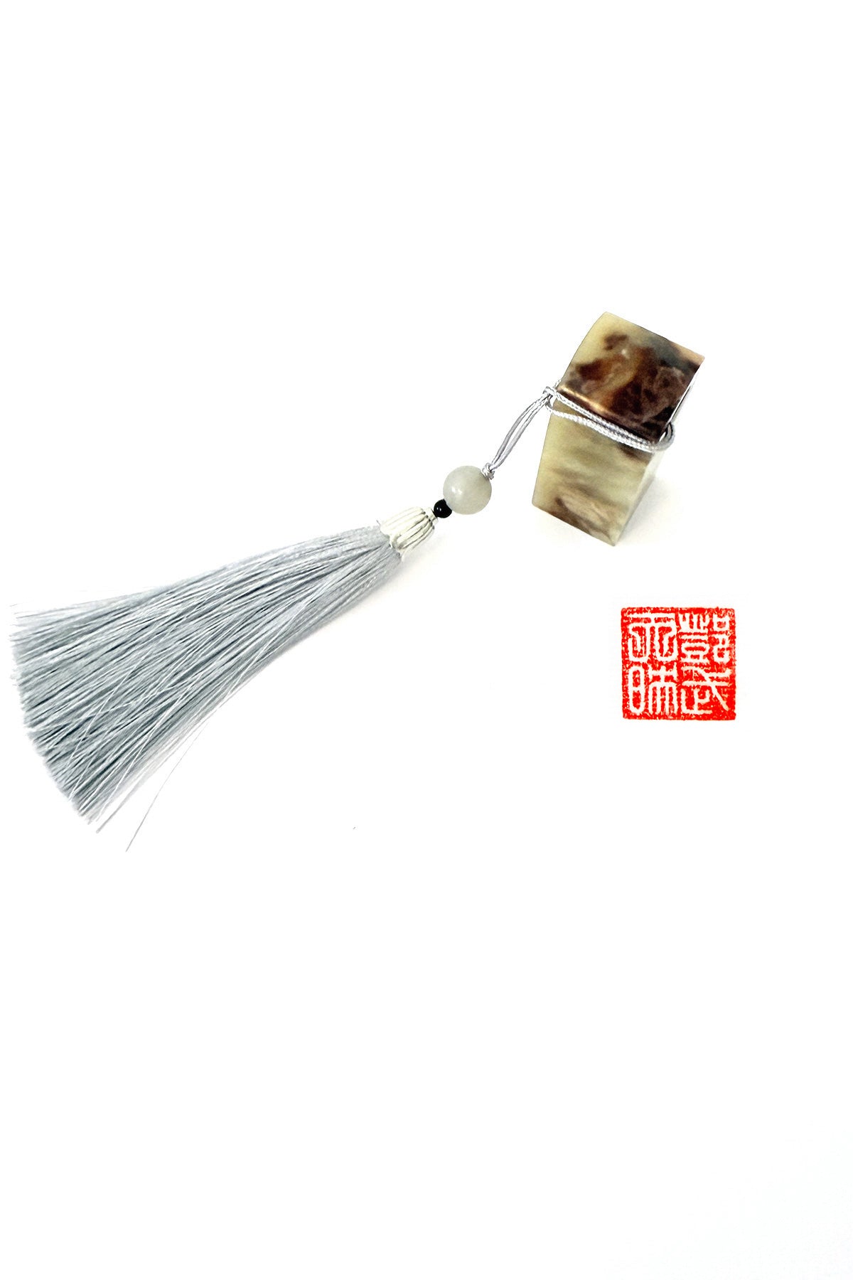 Sceau chinois personnalisé unique en forme de tuile - HanWen Shop