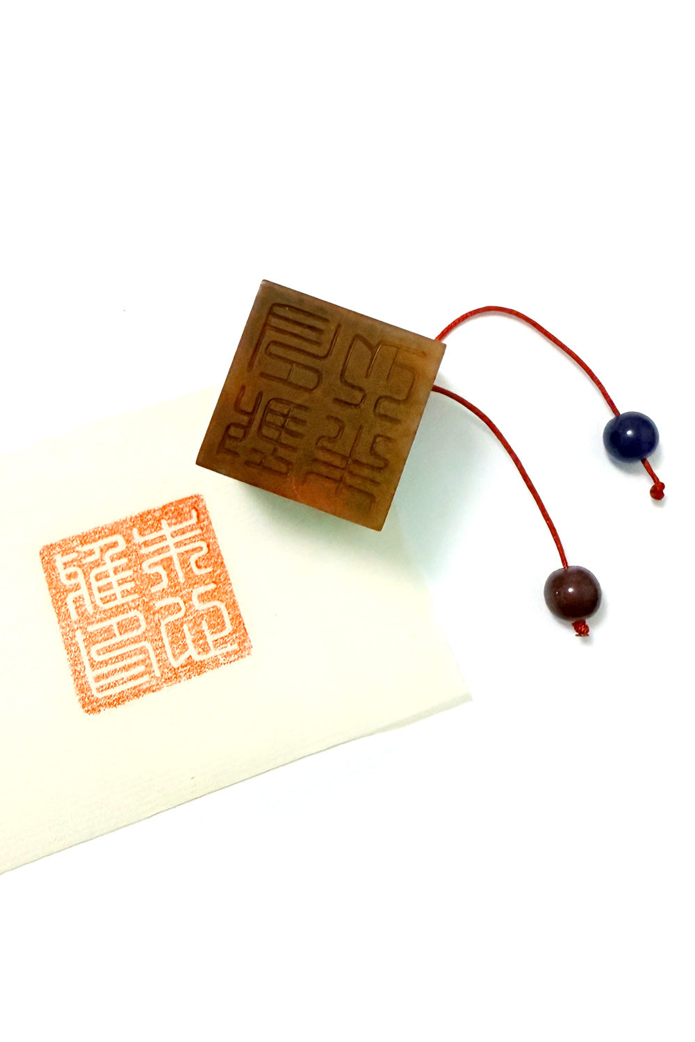 Sceau chinois personnalisé unique - Forme de cadenas - HanWen Shop