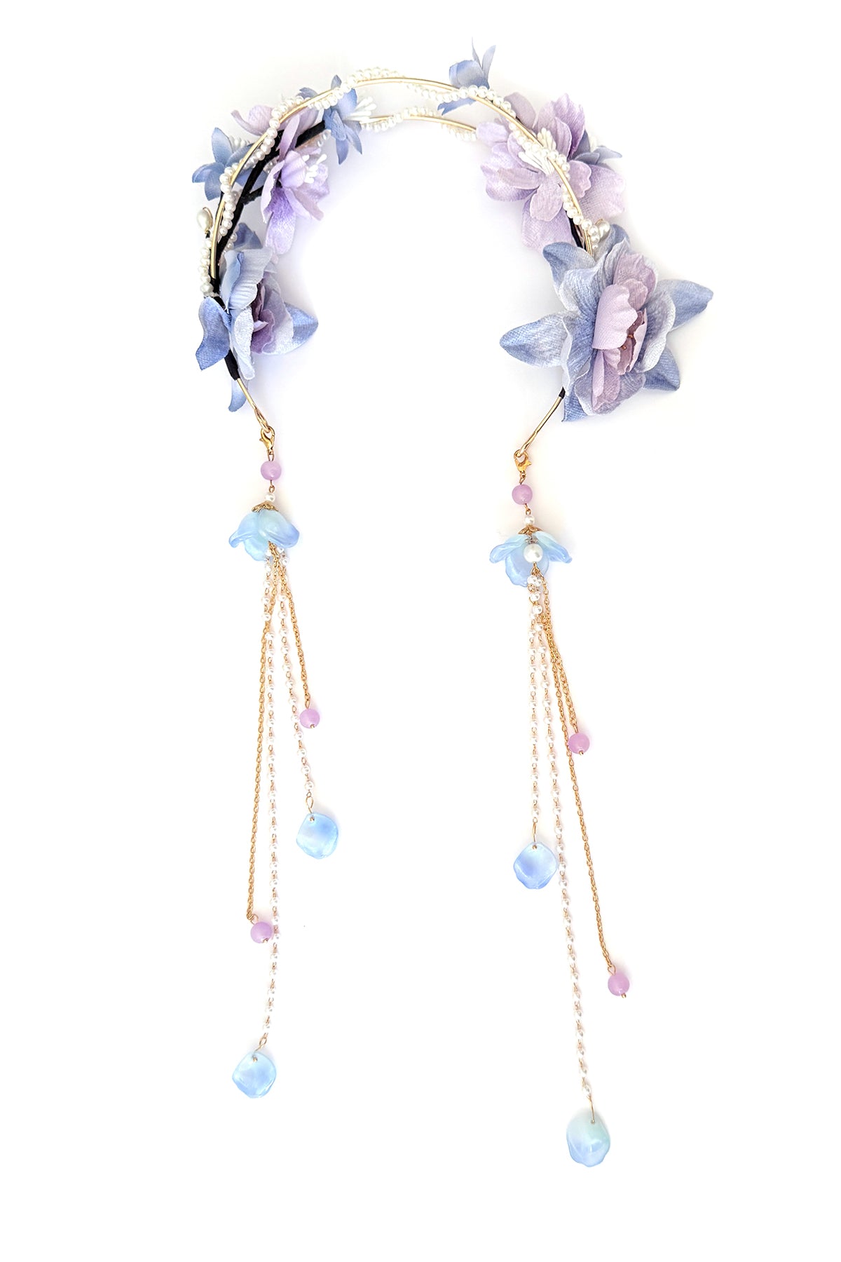 Serre-tête - Lys violette - HanWen Shop