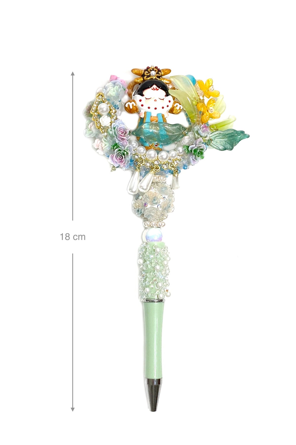 Stylo "POP BEAN" de l'atelier de HanWen - Fée de style Tang - HanWen Shop