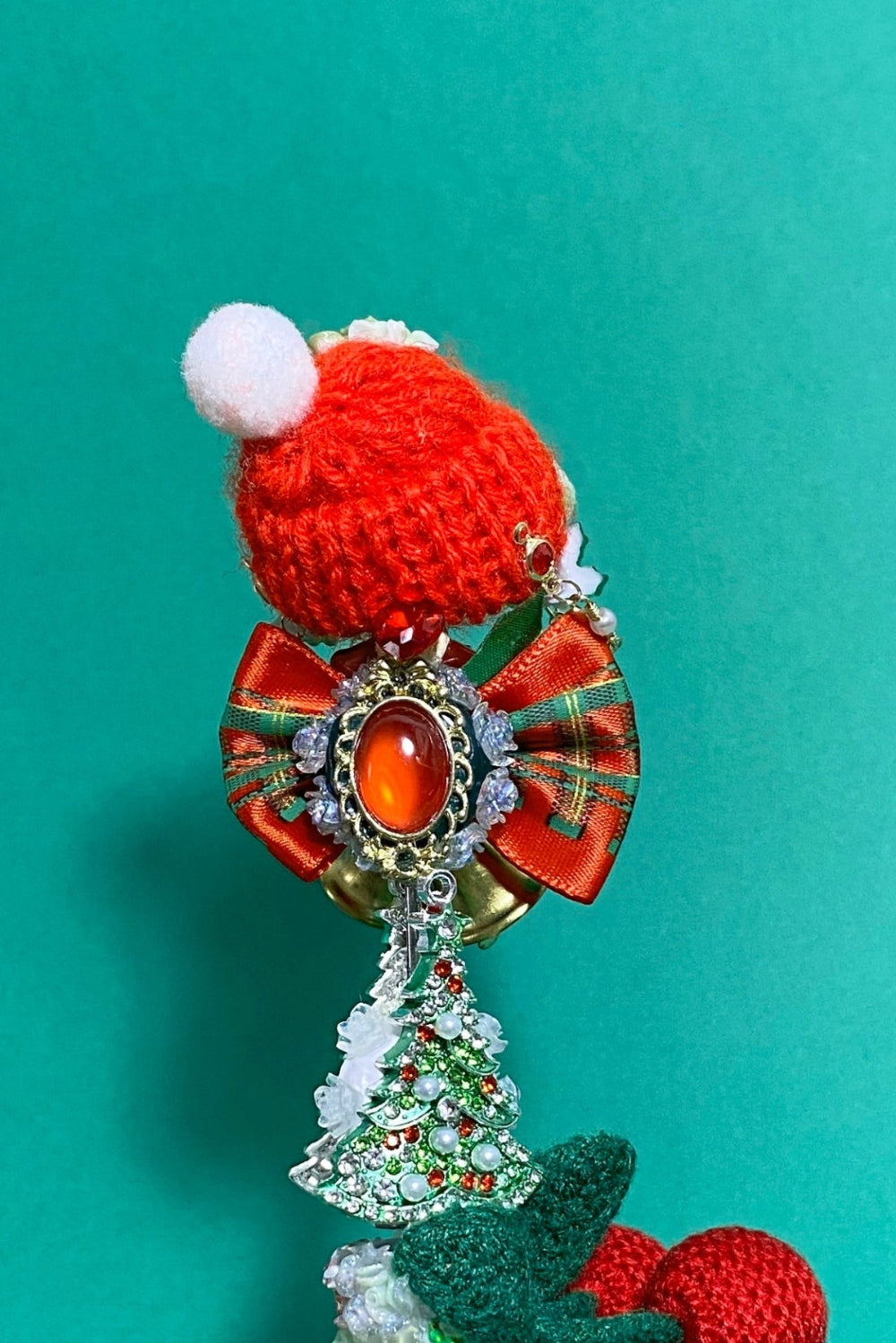 Stylo "POP BEAN" de l'atelier de HanWen - Le petit chaperon rouge de Noël - HanWen Shop