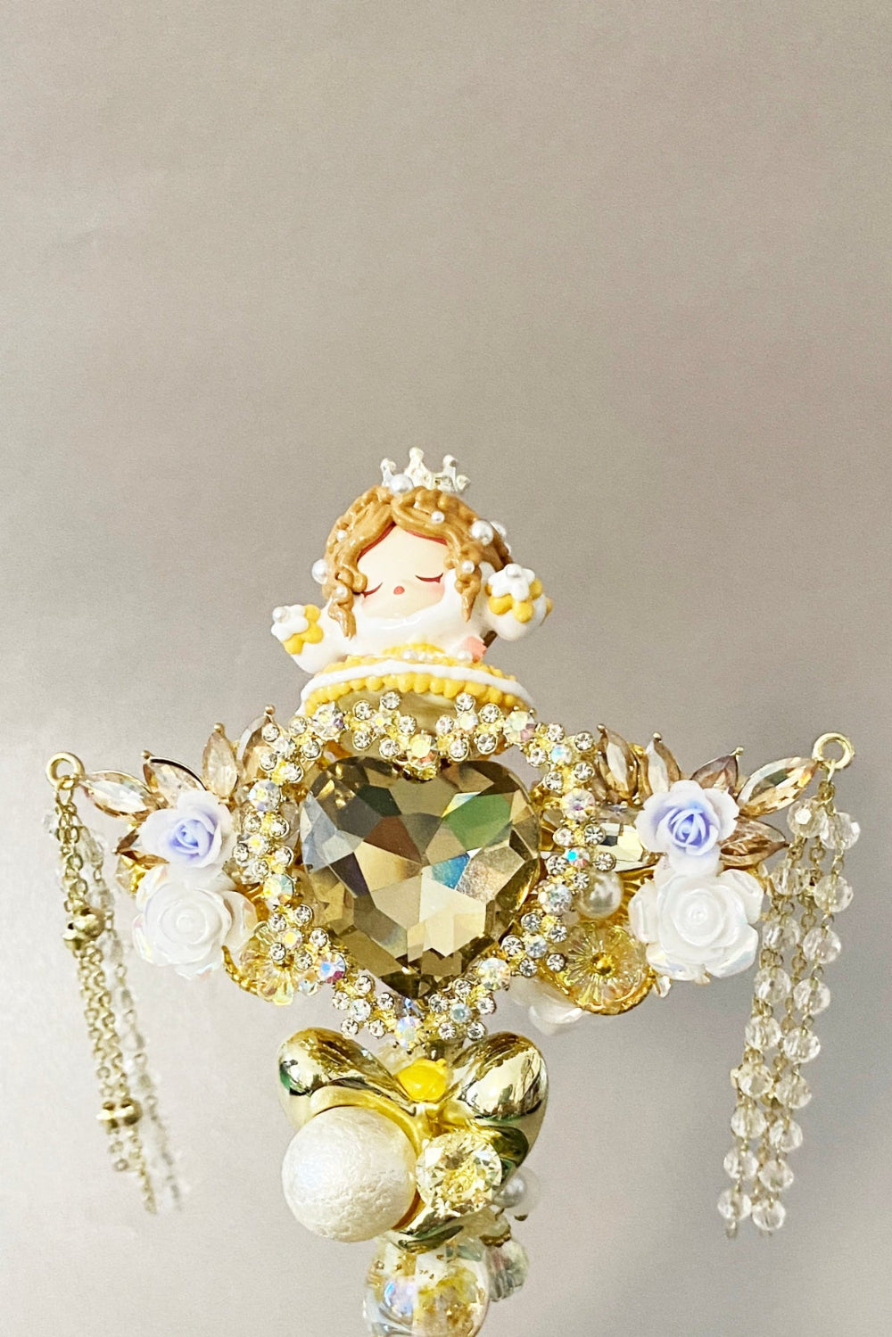 Stylo "POP MART" unique et fait à la main - Miroir magique doré - HanWen Shop