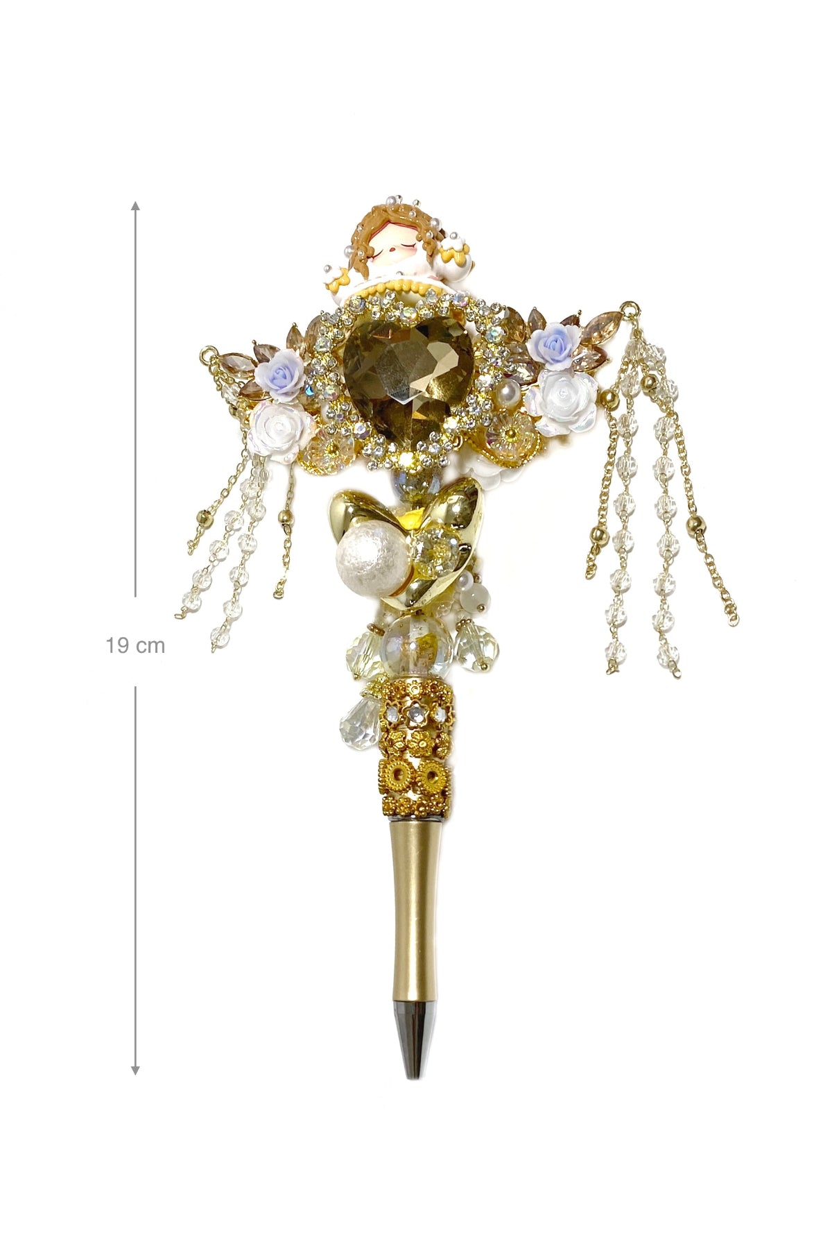 Stylo "POP MART" unique et fait à la main - Miroir magique doré - HanWen Shop