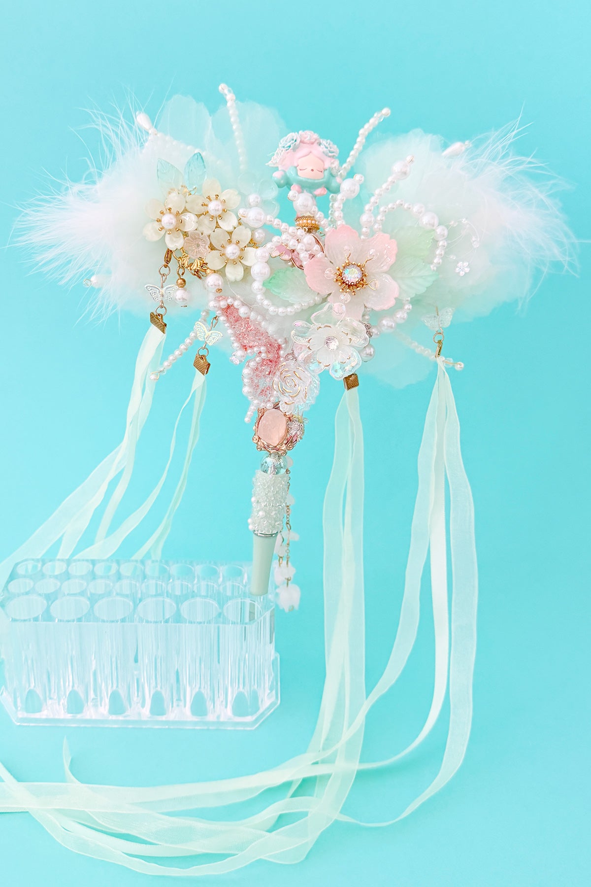 Stylo "POP MART" unique et fait à la main - La fille dansante